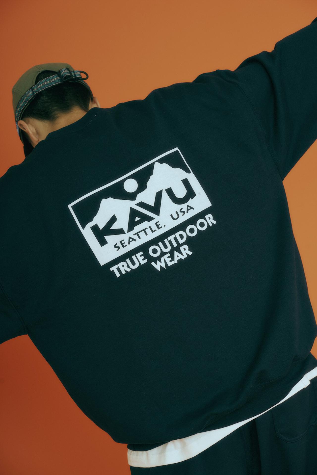画像3: ロゴTシャツ&スウェット by KAVU(カブー)