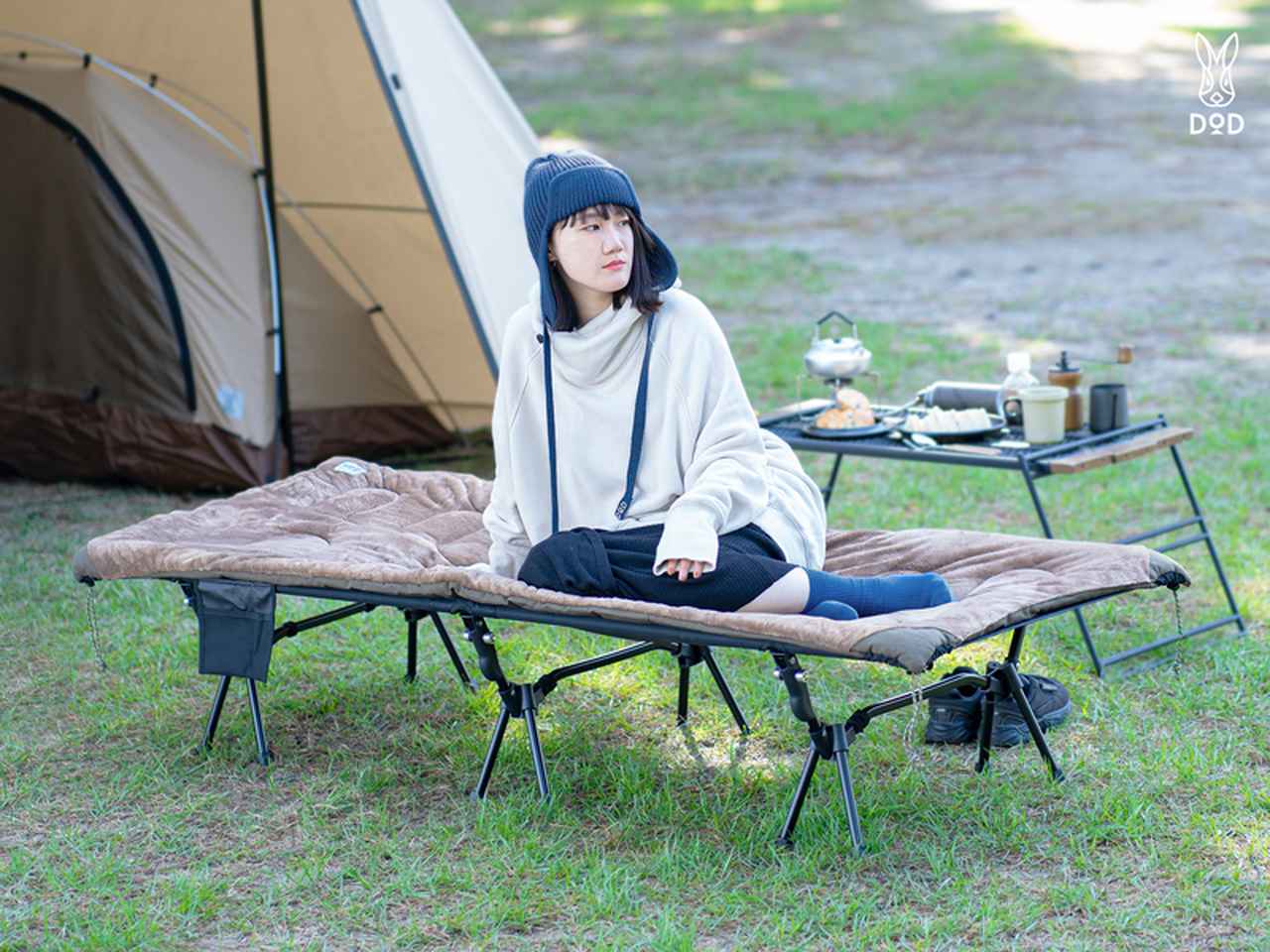【2セット】 DOD バッグインベッド コット 寝具 キャンプ アウトドア DODのコンパクトなコット「バッグインベッド」をレビュー！ | キャンプ