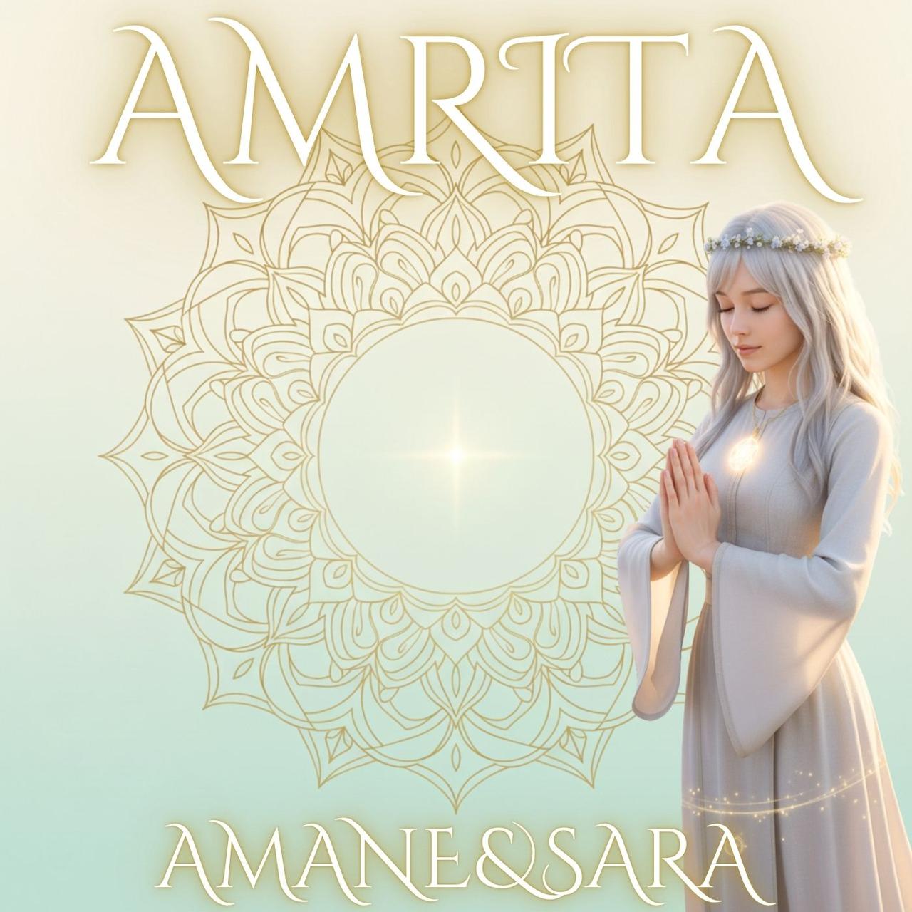 画像2: 深い癒しと魂の覚醒をもたらすAMANE & SARA 4th Album
『AMRITA – 光の霊薬（アムリタ）』