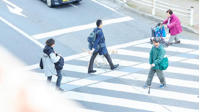 画像1: 誰もが見とれてしまうくらい颯爽と歩くペアを