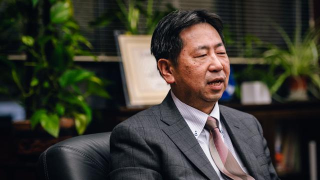 画像: 東洋化学代表取締役の岡幸一さん