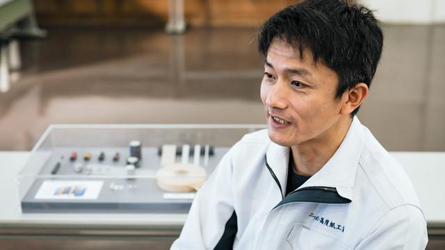 画像: ISO管理室環境管理課係長の吉永真也さん