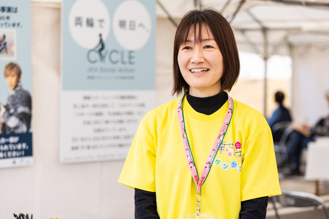 画像: 「検診をきっかけに、市民の皆さんにお会いできてうれしい」と語る坂本さん