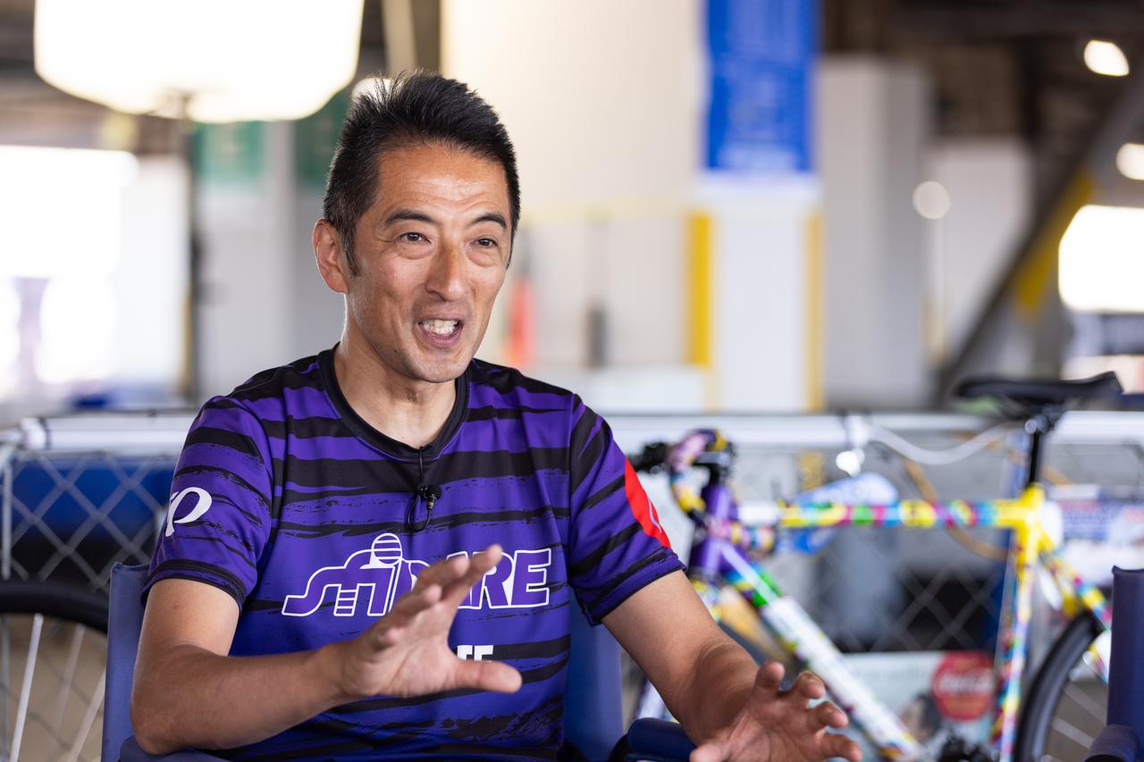 画像: 自転車競技の日本代表選手として活躍した経歴を持つ児玉利文さん