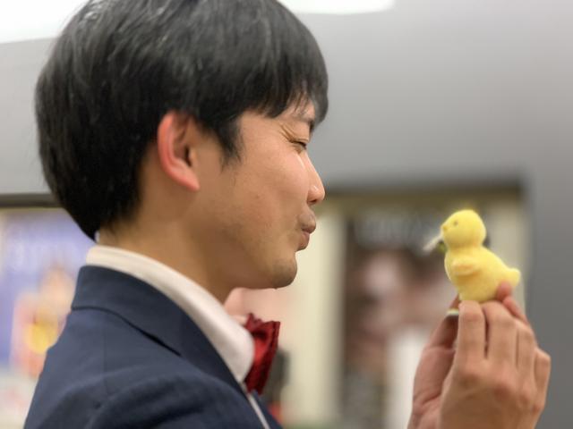 画像: ★U.K.さんと比べると少しぎこちない…。笑