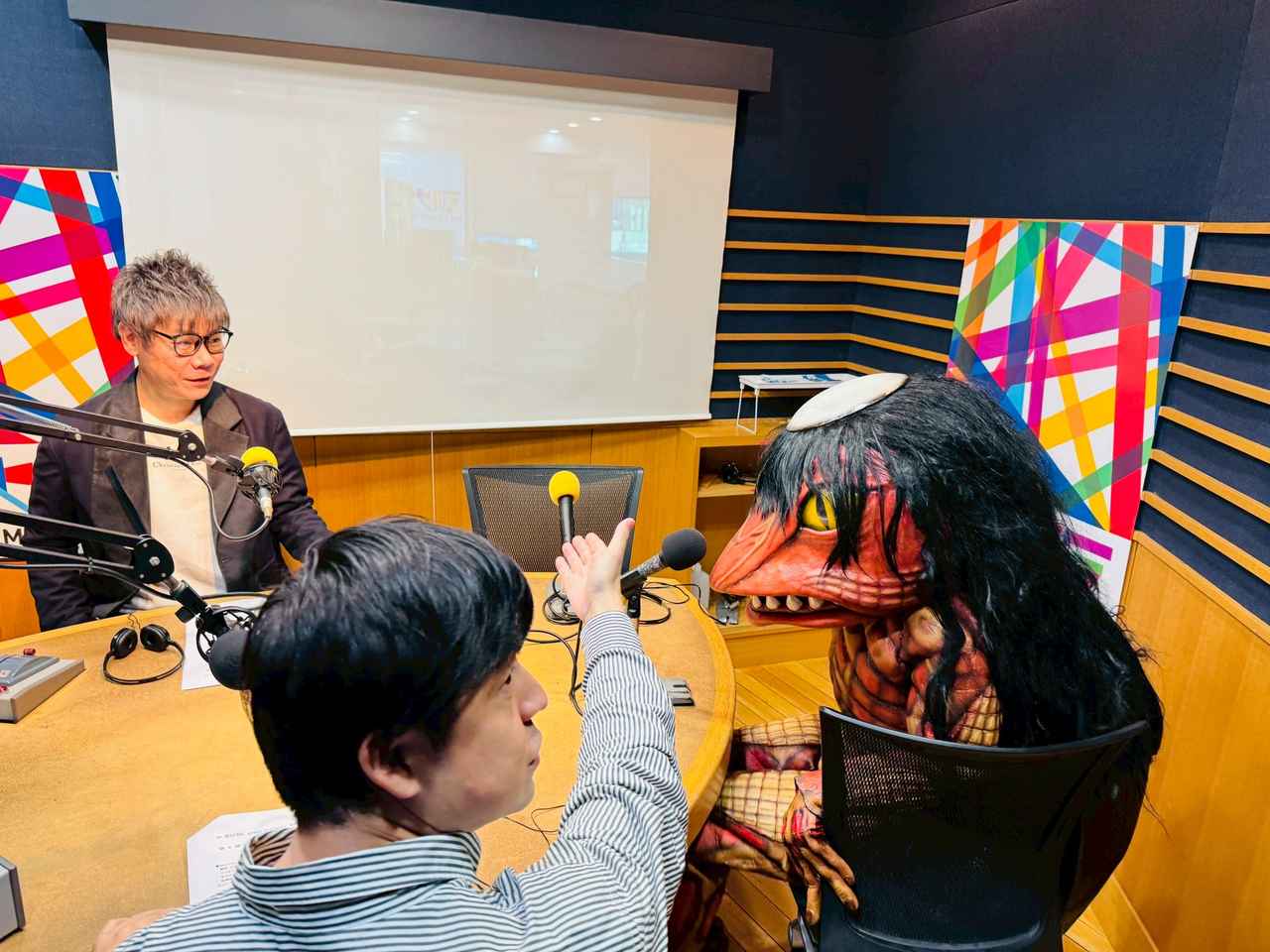 画像2: ミライ・リーダーのゲストは 兵庫県福崎町キャラクター・ガジロウさん。