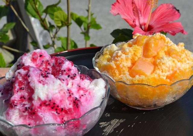 画像: 色鮮やかでトロピカルな魅力満載の、「味咲」のかき氷