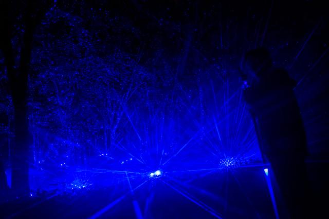 画像: 圧巻のデジタルアート。地形や景観に合わせて、ゾーンごとに演出が異なります