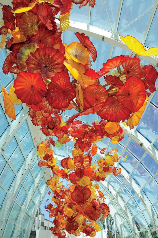 画像: チフーリ・ガーデン&ガラス ©Chihuly Garden and Glass