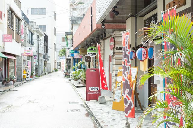 画像: 石垣島の市街地