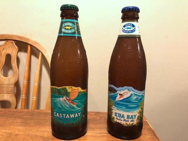 画像: コナ・ブリューイング・カンパニーのビールは缶もあるがボトル売りが中心
