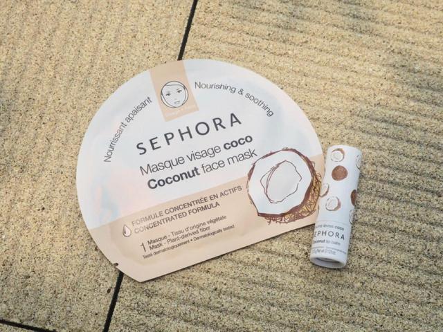 画像: フェイスマスク&リップバーム:SEPHOLA(本人私物)