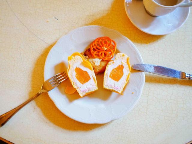 画像: マトリョーシカのケーキ(断面)