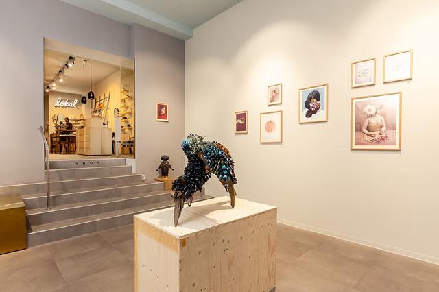 画像: ギャラリーでは年に8回の企画展が展開されている
