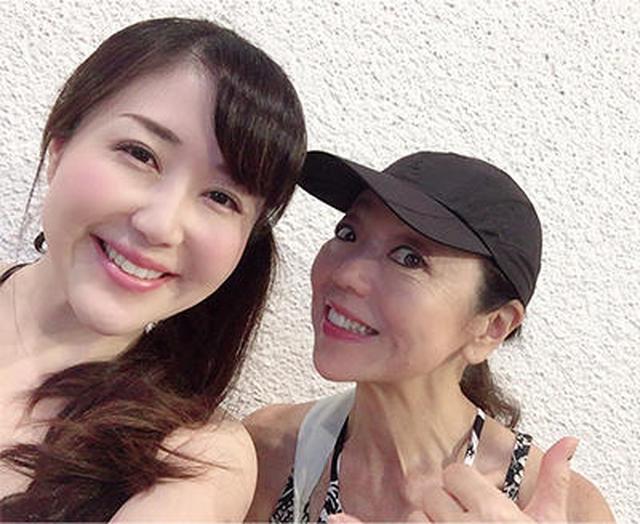 画像: 一緒に参加してくれたヨウコ先輩(右)と私(左)!