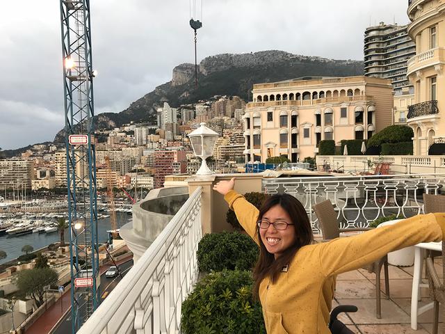 画像: プライベートの旅行では、モナコに訪れたことも ※本人よりご提供