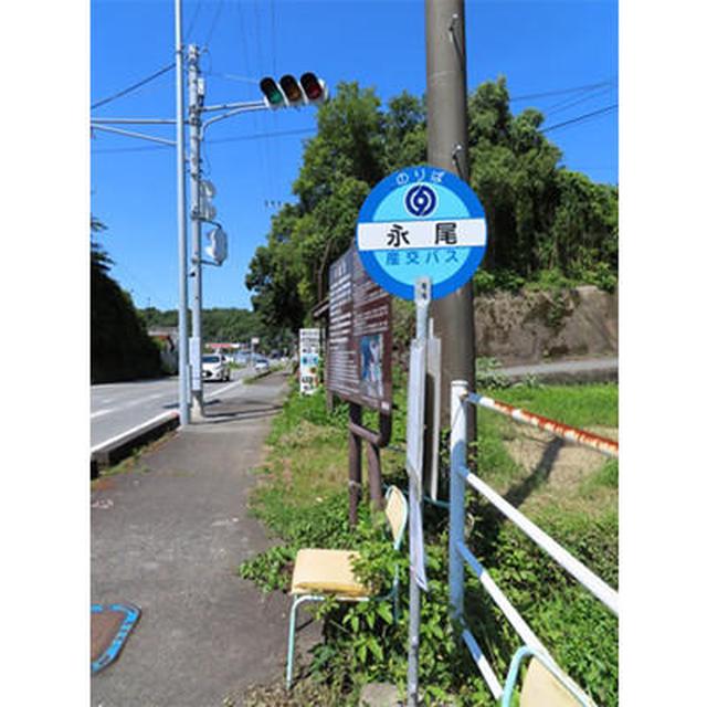 画像: 産交バス「永尾」バス停