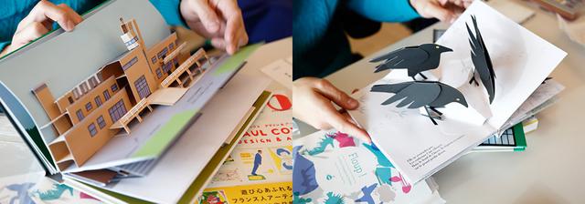 画像: フランスで購入した仕掛け絵本たち