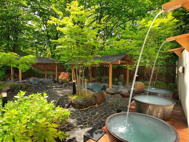 画像: 16:00 湯の花茶屋 新左衛門の湯