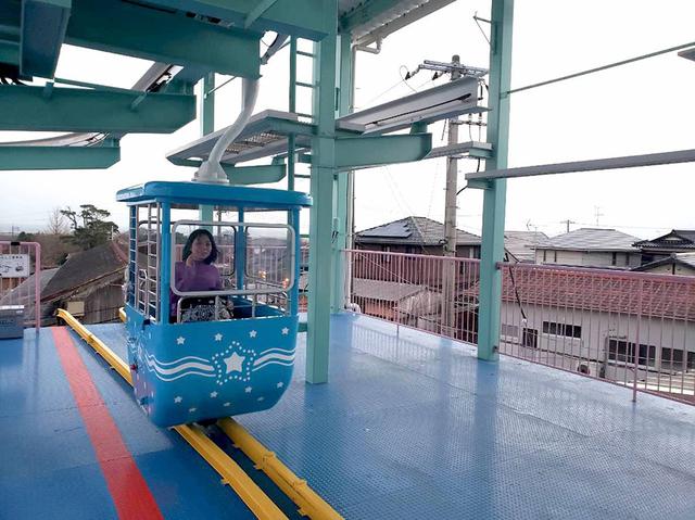 画像: ペガサスファンタジーという乗り物に乗車。上空からイルミを見渡すことができます。