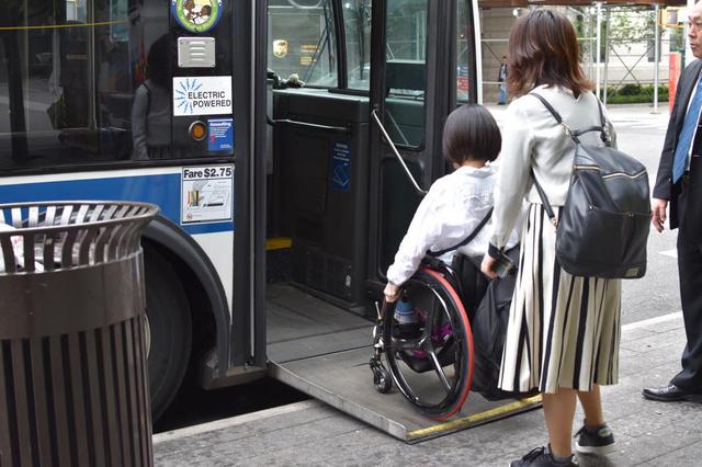 画像: バスも安心して利用できます