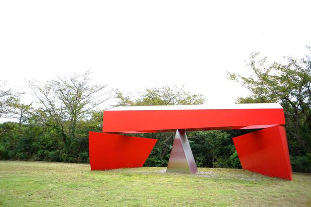 画像: 歴代のUBEビエンナーレ作品は、宇部のシンボル的存在に