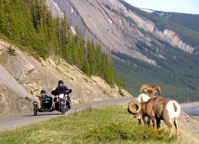 画像: 写真提供:Jasper Motorcycle Tours/カナダ観光局