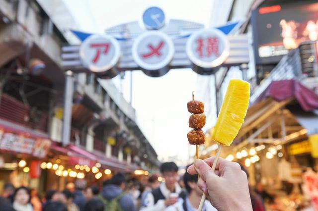 画像: D-5「アメ横」で商店街の威勢のいい声を聞く
