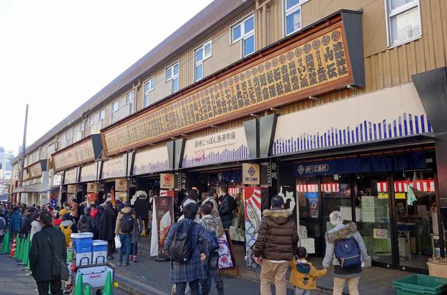 画像: C-1「築地場外市場」は移転後も賑わい衰えず