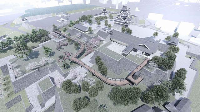 画像: 全体イメージ(熊本城総合事務所提供)