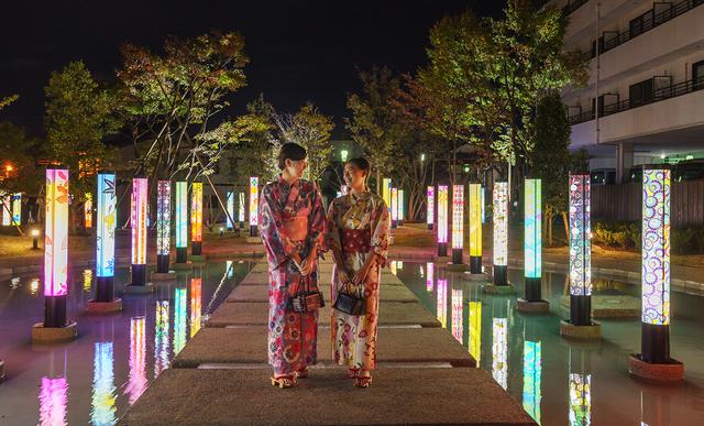 画像: 15:00 月岡温泉街