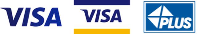 画像: Visa または Visa PLUS