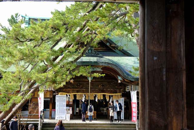 画像: 萬代橋を後にして、「白山神社」に向かいます。新潟県を代表する神社のひとつです。