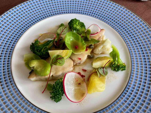 画像: 料理の一例。鰆を用いた一品