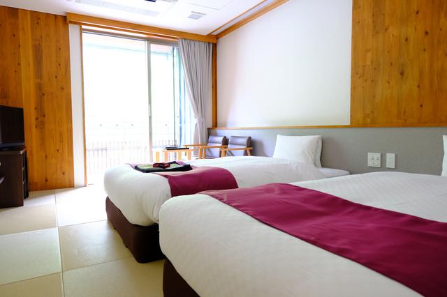 画像: 部屋は全てリバービュー。全14部屋で、お風呂付の部屋も3つあります。