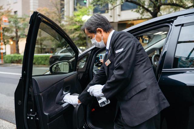 画像: ドライバーの手洗い、うがい、検温といった基本的な感染防止対策はもちろん、車両の消毒をこまめに行なっています