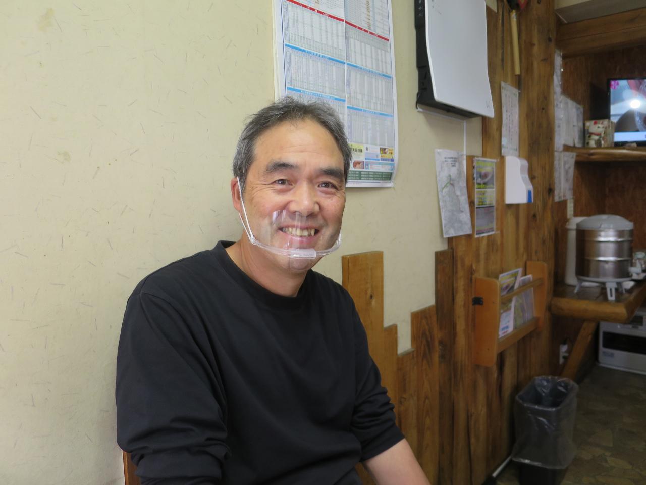 画像: ご主人の守 正三さん。札幌など各地で働いたのち、地元に戻った