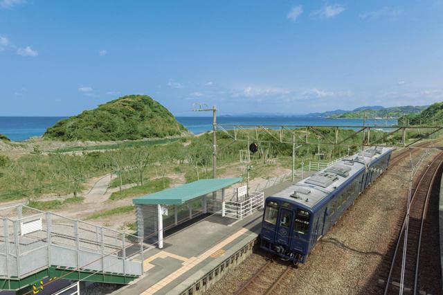 画像: 薩摩高城(さつまたき)駅 (肥薩おれんじ鉄道提供)