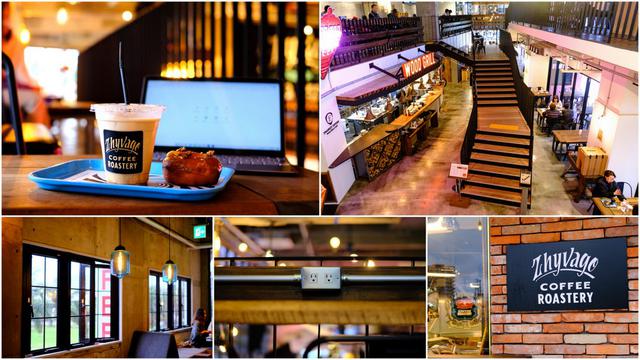 画像: 店内はWi-Fi完備、カウンターテーブルやソファ席にもコンセントあり。コーヒー片手に優雅なワークタイム。