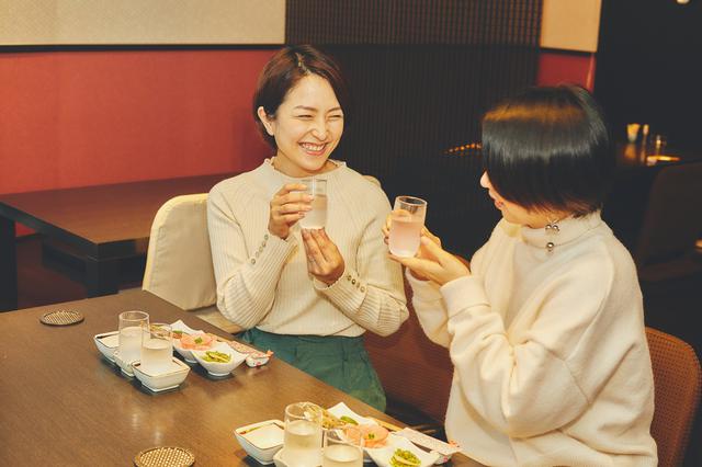 画像2: 高知市街の居酒屋で高知の食材をツマミに高知の日本酒を飲み比べ