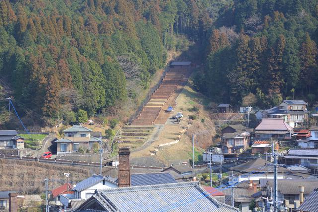 画像: 世界第2位の巨大登窯、中尾上登窯跡