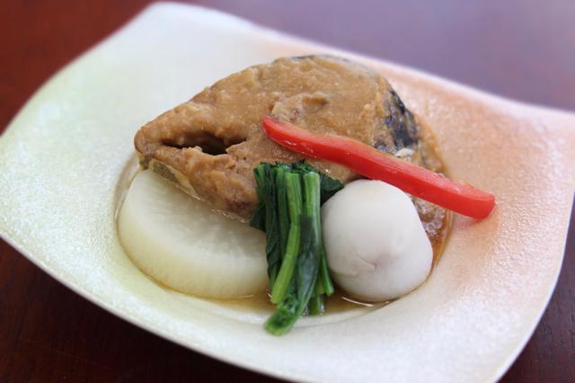 画像: 「鯖味噌煮、季節の野菜」