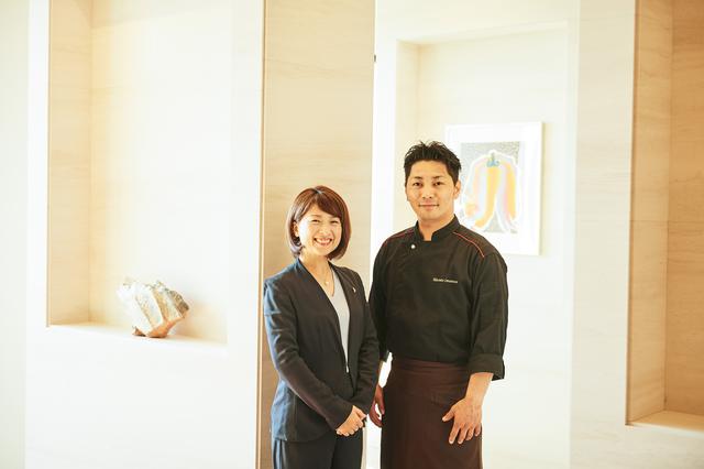 画像: 今村美穂女将(左)、今村将人シェフ(右)