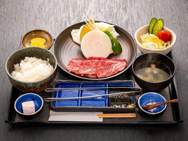画像: 隠岐牛3品盛ランチ