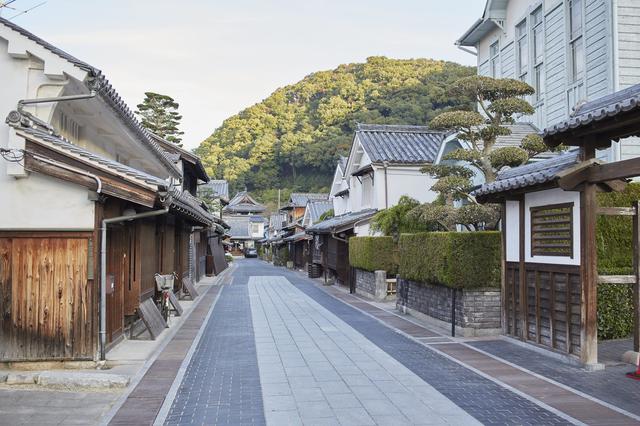 画像: 一帯が町並み保存地区として貴重な文化遺産になっている