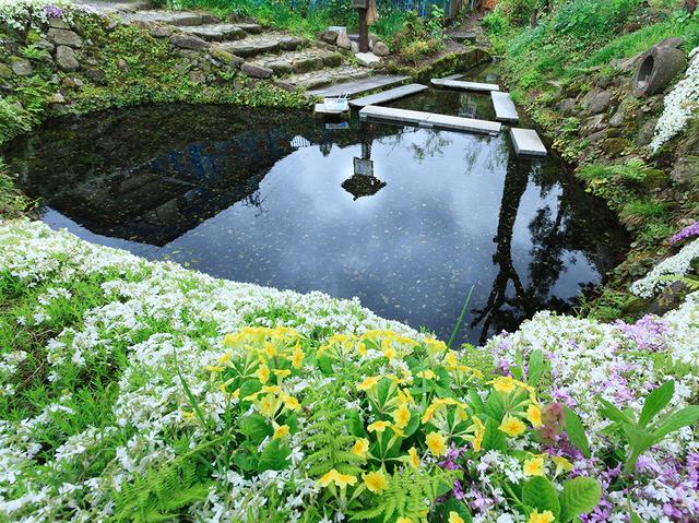 画像2: 【絶景⑦】足清水などを楽しめる「六郷湧水群」で癒やしのひとときを(美郷町)