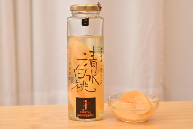 画像: 「清水白桃 フルーツコンポート 200g」(1,296円・税込)