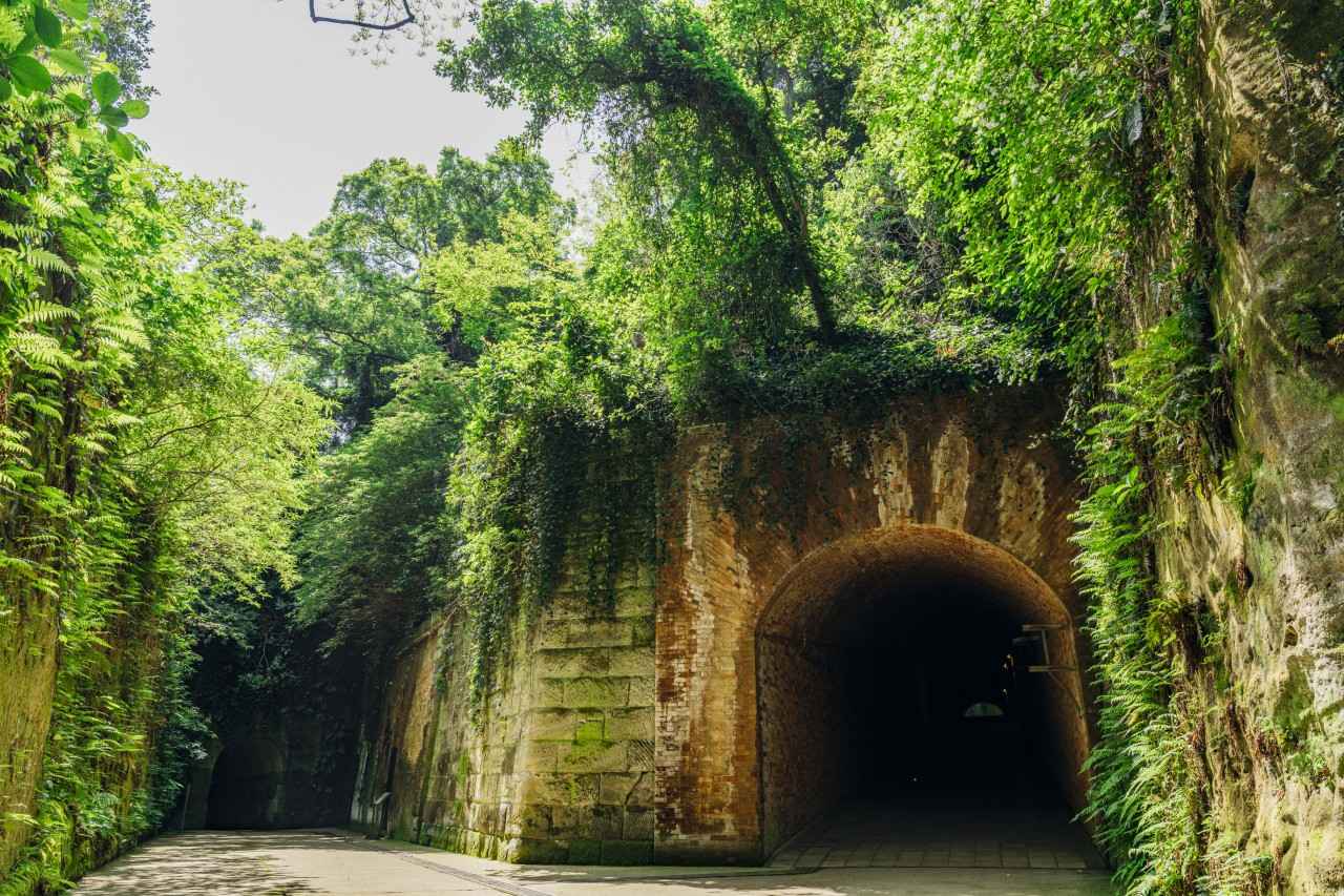 Image 2: Enter the world of a "real Laputa" on Tokyo Bay's Sarushima Island (Kanagawa Prefecture)