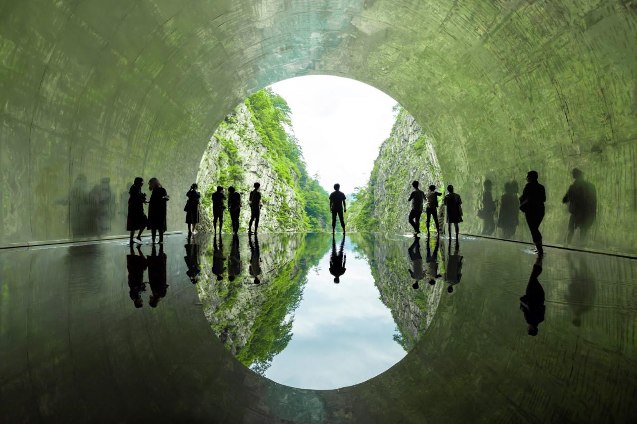 Image: Ma Yansong / MAD Architects "Tunnel of Light" (Art Triennale work) Photo Nakamura Osamu