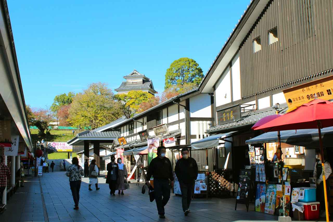画像: 熊本の食文化や歴史を発信する「桜の馬場 城彩苑」
